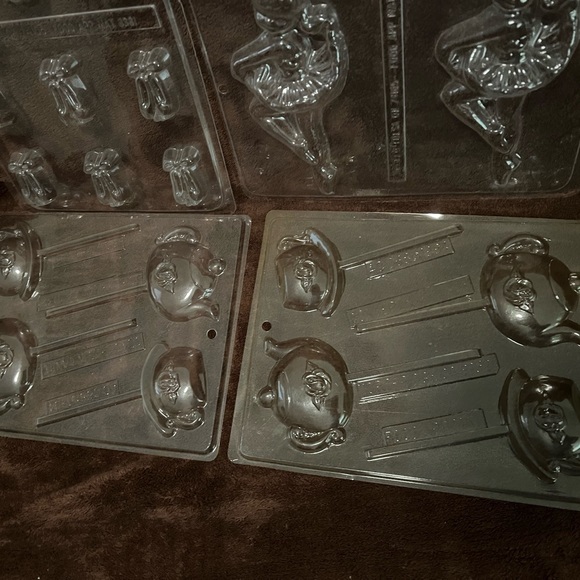 Chocolate Candy Molds 12 Total - Picture 2 of 6